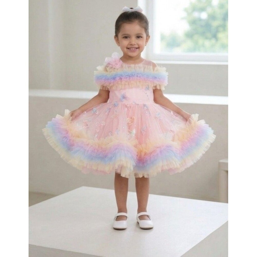 🛑 RARE COUTURE FIND — ONE-OF-A-ONE PASTEL PRINCESS MASTERPIECE 🛑
